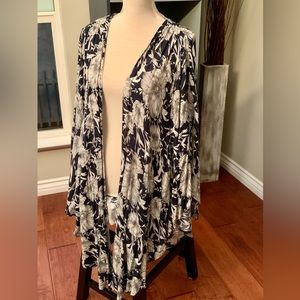 Kimono cardigan, maitai, up to 2X